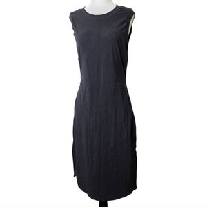Standard James Perse Cotton fully lined sleeveless mid length Dress